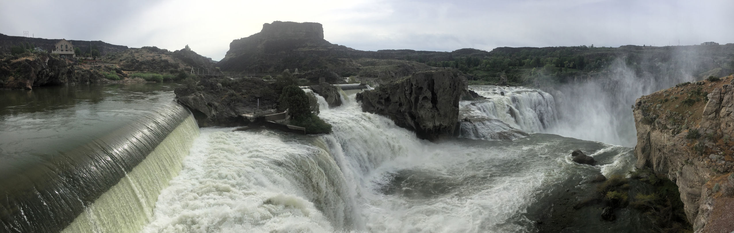 Shoshone Falls still producing power